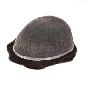 EBL – French Lace with Scallop Skin Sides and Back Hair System